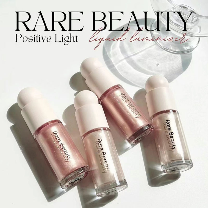 Huda Beauty Makeup Mini Kit - Rare Beauty Leichter Seidiger Highlighter, Wasserfest