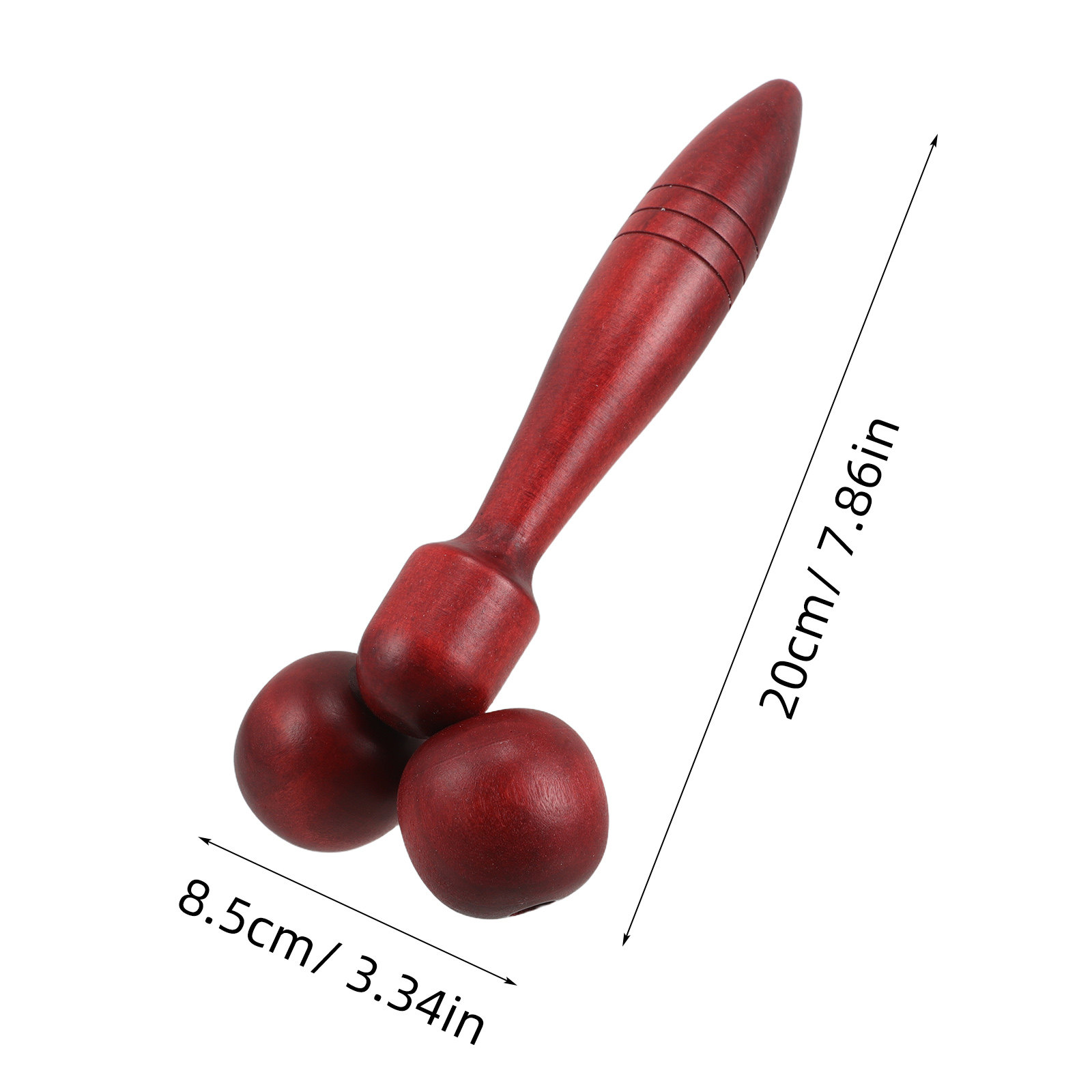 Hölzerner Doppelrad-Gesichtsro – Face Massager Bewertung und Preis