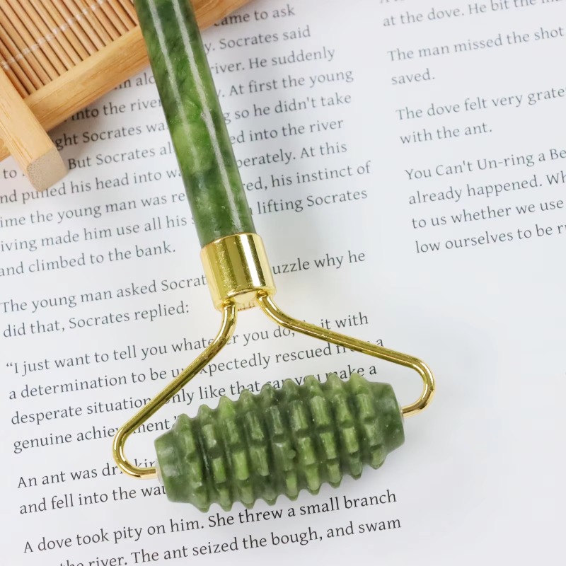 Jade-Spike-Roller & Gua-Sha-Se – Jade Roller Gua Sha Bewertung und Preis