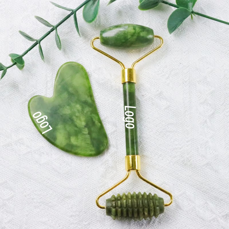 Jade-Spike-Roller & Gua-Sha-Se – Jade Roller Gua Sha Bewertung und Preis