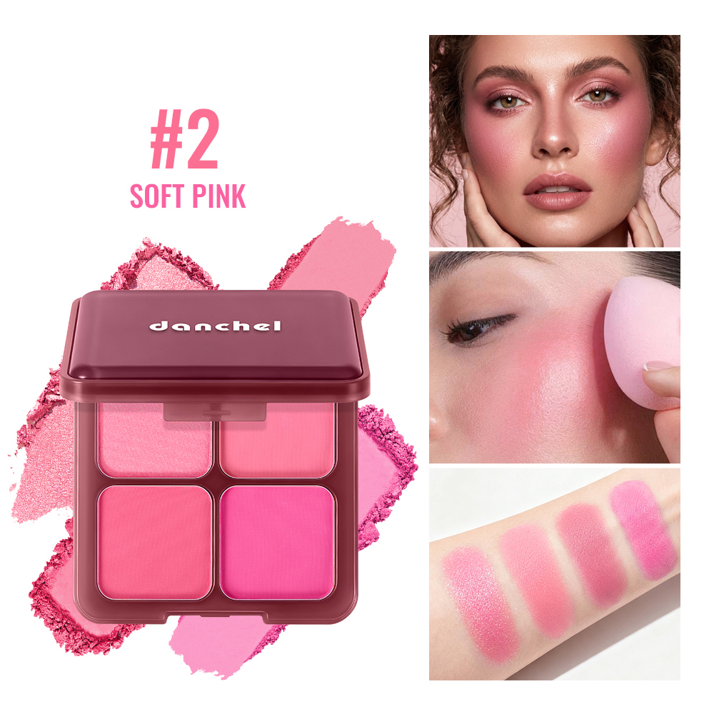 4-Farben Matte Creme-Rouge-Pal – Huda Beauty Makeup Mini Kit Bewertung und Preis