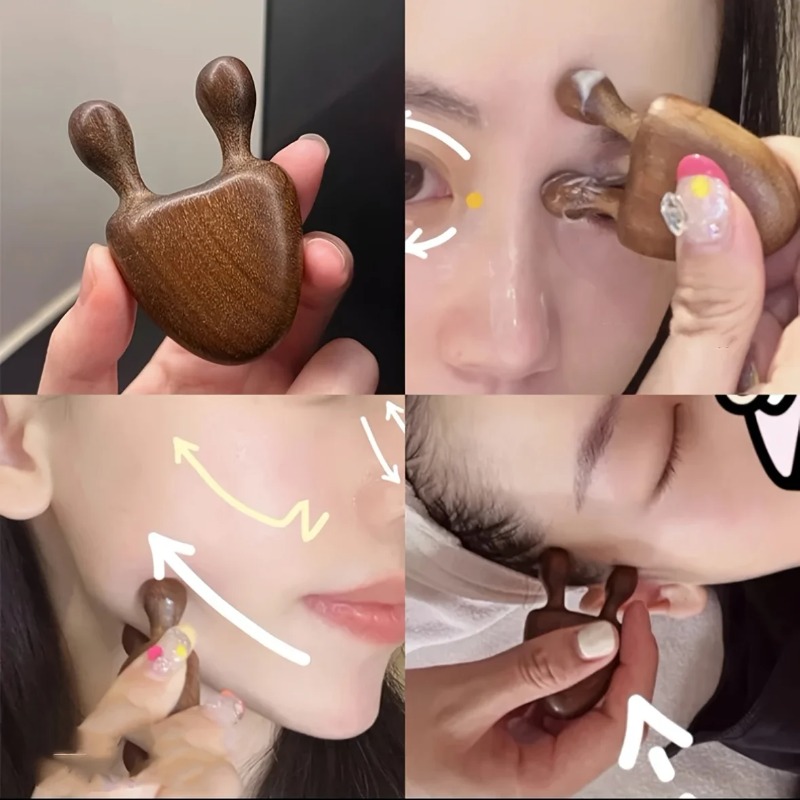 1/2 Stück Sandelholz-Gesichtsm – Face Massager Bewertung und Preis