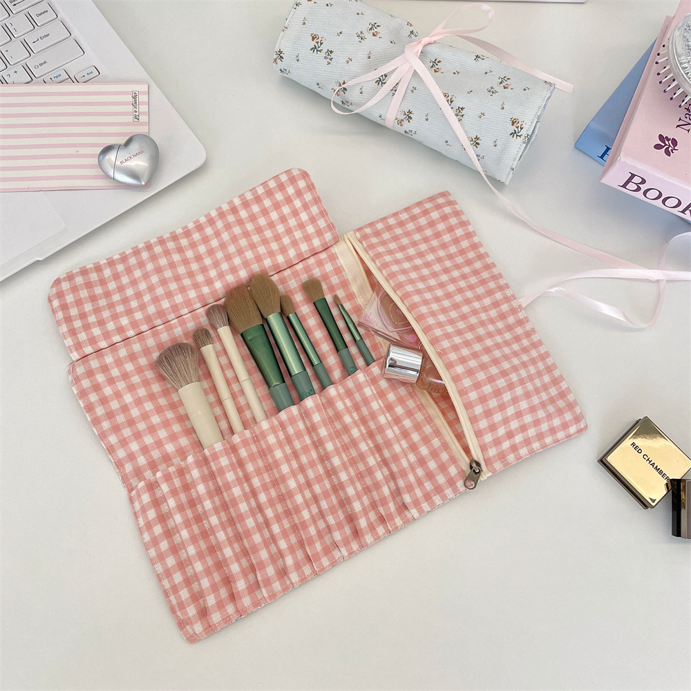 Stoff-Blumenmuster Make-up Pin – Beauty Makeup Bag Bewertung und Preis