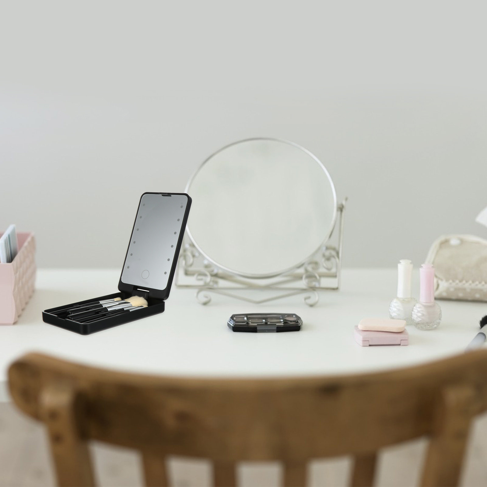 5-teiliges LED-Schminkspiegel- – Beauty Makeup Vanity Set Bewertung und Preis