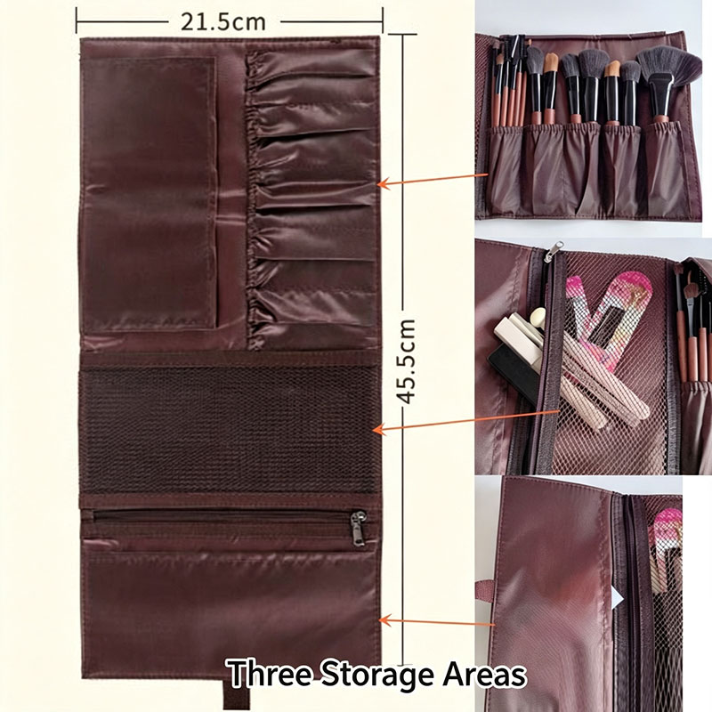 PU-Leder Make-up Pinsel Rollta – Beauty Makeup Bag Bewertung und Preis