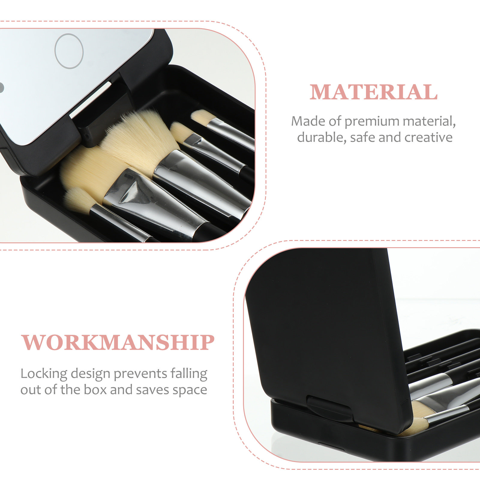 5-teiliges LED-Licht-Make-up-S – Beauty Makeup Vanity Set Bewertung und Preis