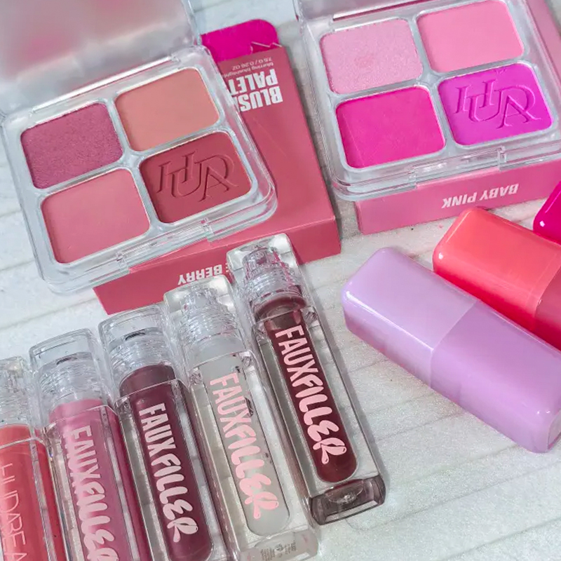 Modemarke 4-Farben-Rouge-Palet – Huda Beauty Makeup Mini Kit Bewertung und Preis
