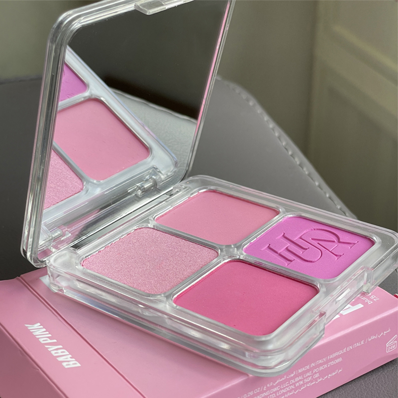 Luxuriöse 4-Farben-Rouge-Palet – Huda Beauty Makeup Mini Kit Bewertung und Preis