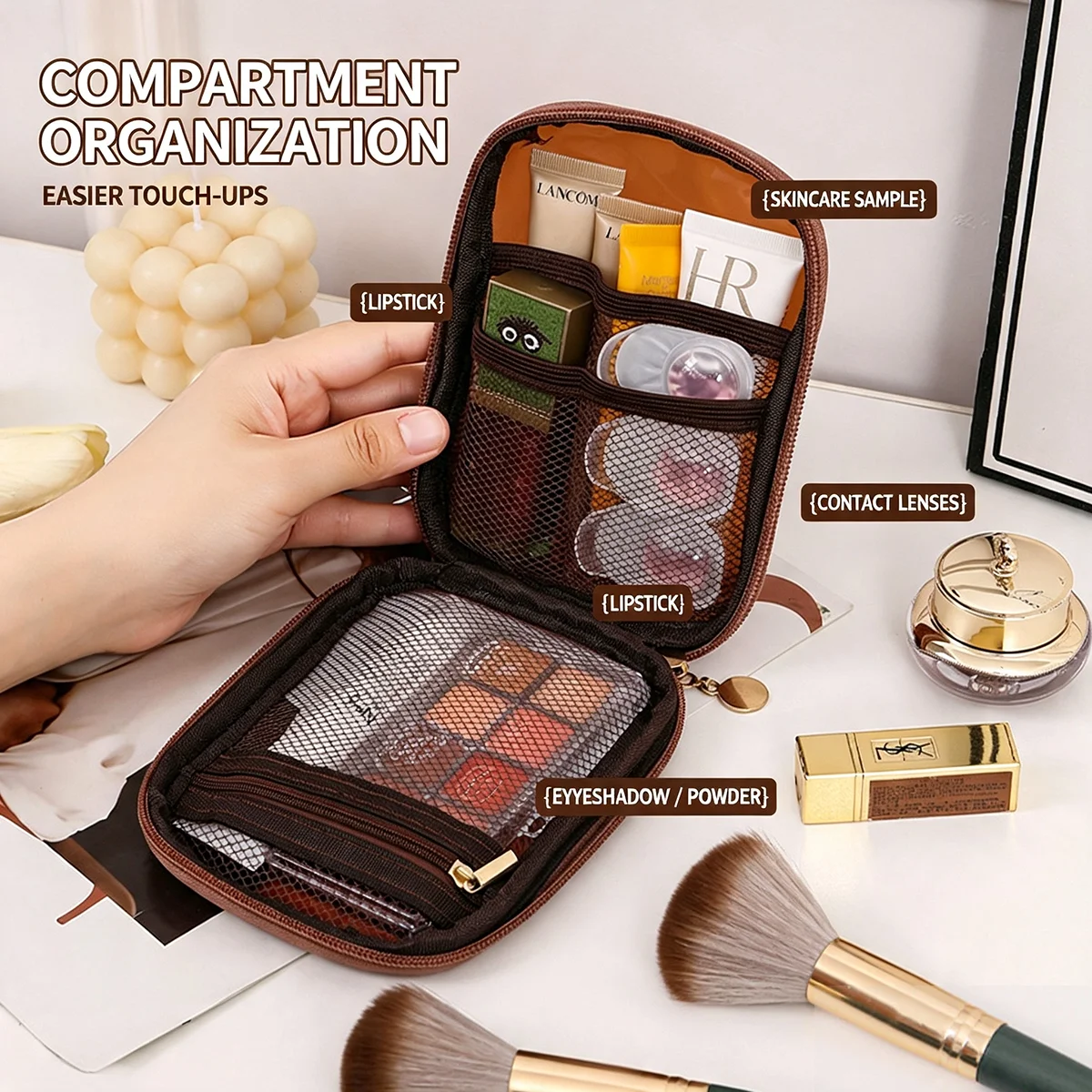 Transparente tragbare Kosmetik – Beauty Makeup Bag Bewertung und Preis